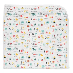 ABC Love modal soothing swaddle blanket