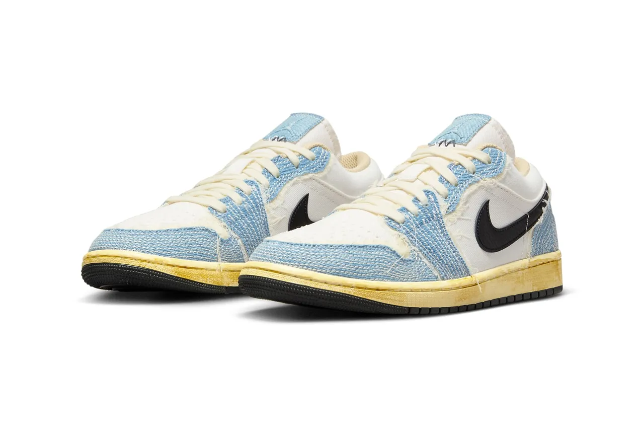 Air Jordan 1 Low 'Sashiko Denim' Sale