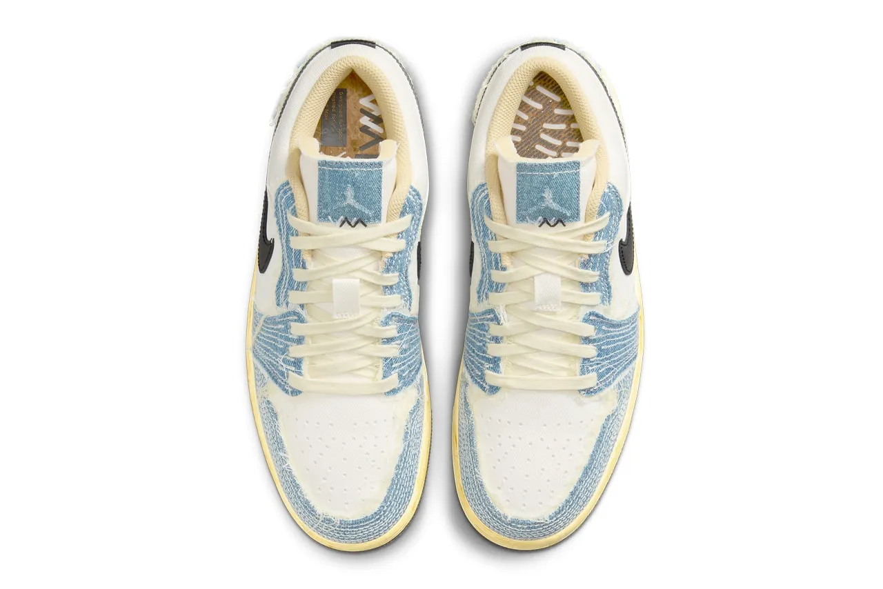 Air Jordan 1 Low 'Sashiko Denim' Sale