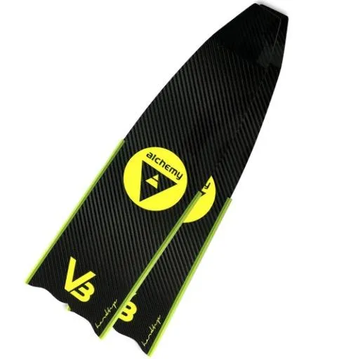 Alchemy V3 carbon fins (footpockets not included)