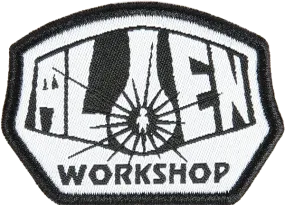 Alien Workshop Og Logo Patch Black/White