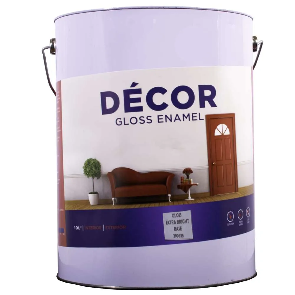 Apco Decor Gloss Enamel Extra Bright Base 10L