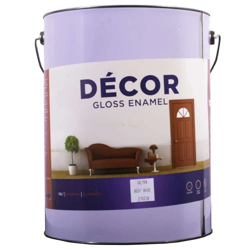 Apco Decor Gloss Enamel Ultra Deep Base 10L