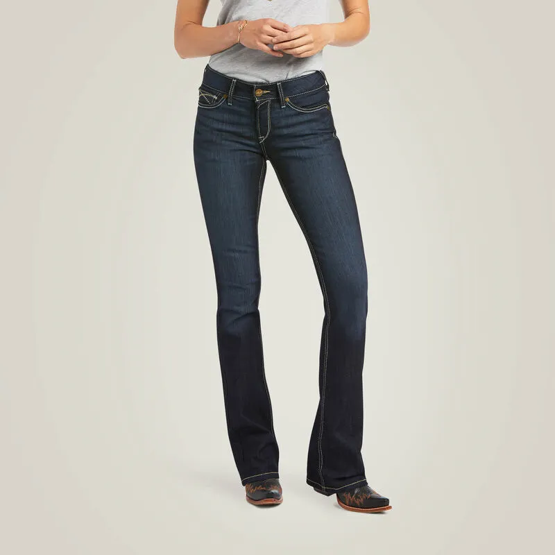 Ariat Ladies R.E.A.L. Perfect Rise Contessa Boot Cut Jean Style 10040800