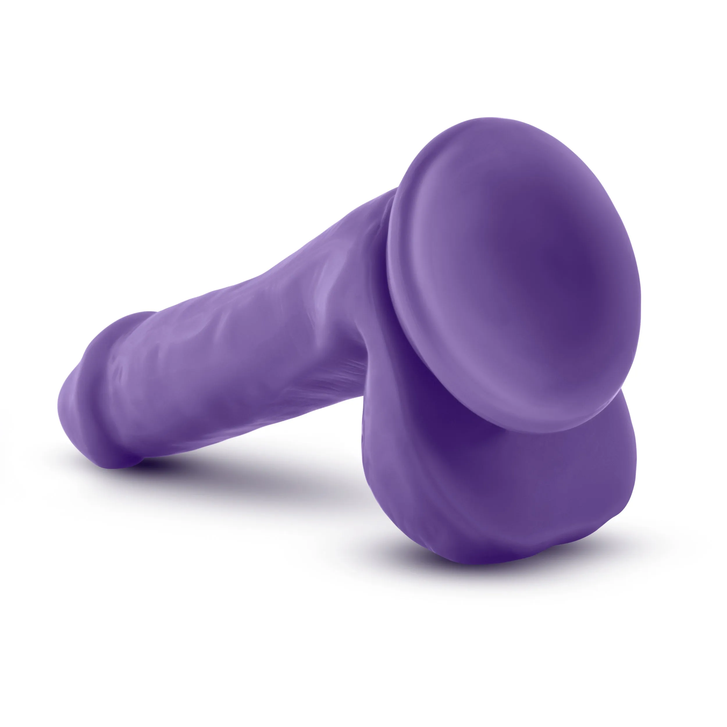 Au Naturel Bold Delight 6in Dildo Purple