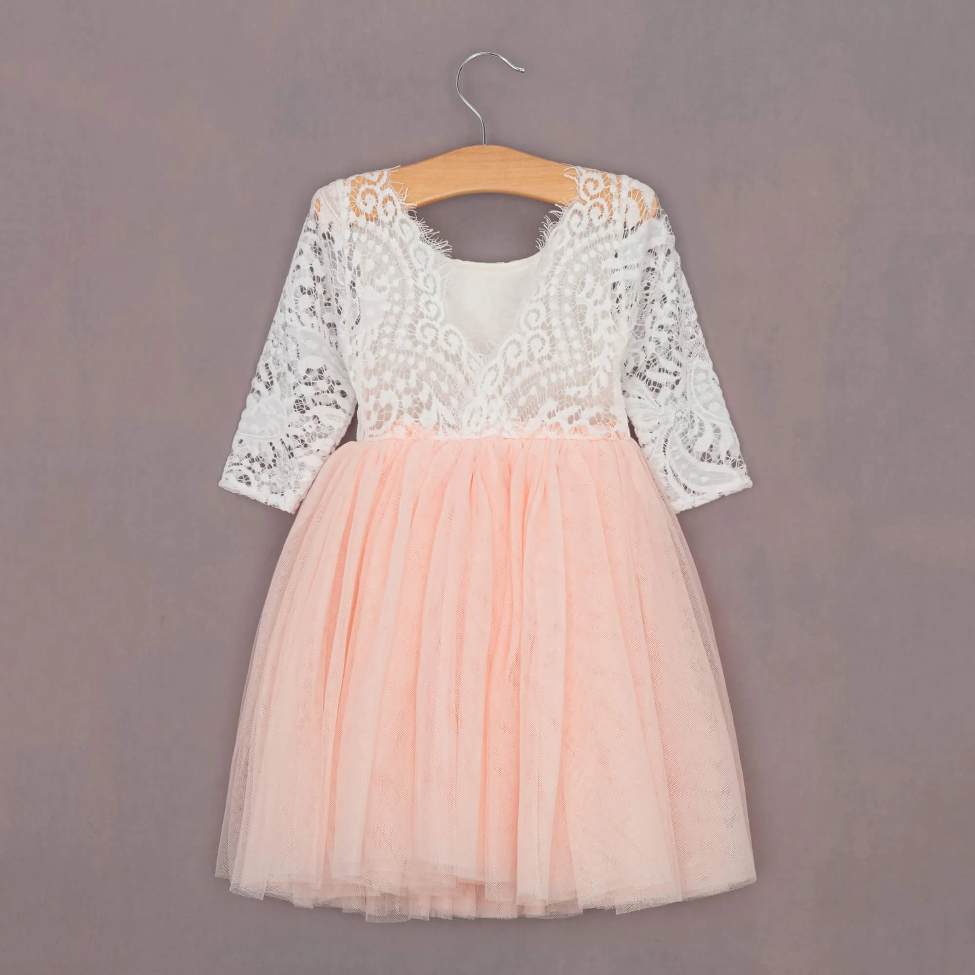 Baby Bohemian Classic Tea Dress - Blush