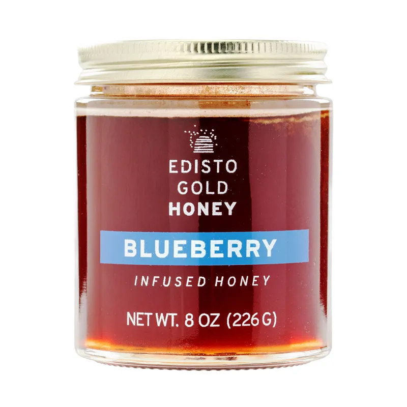 Blueberry Infused Raw Honey