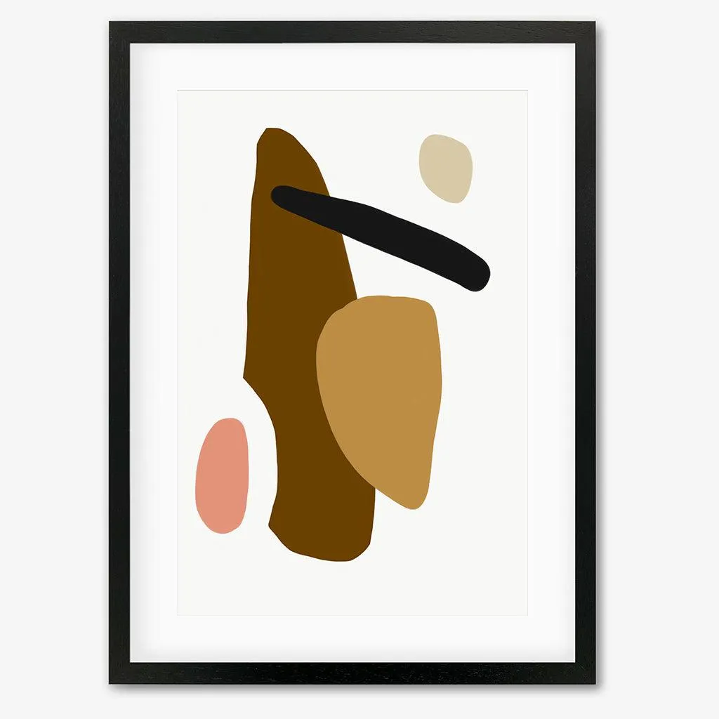 Bold Shapes Framed Art