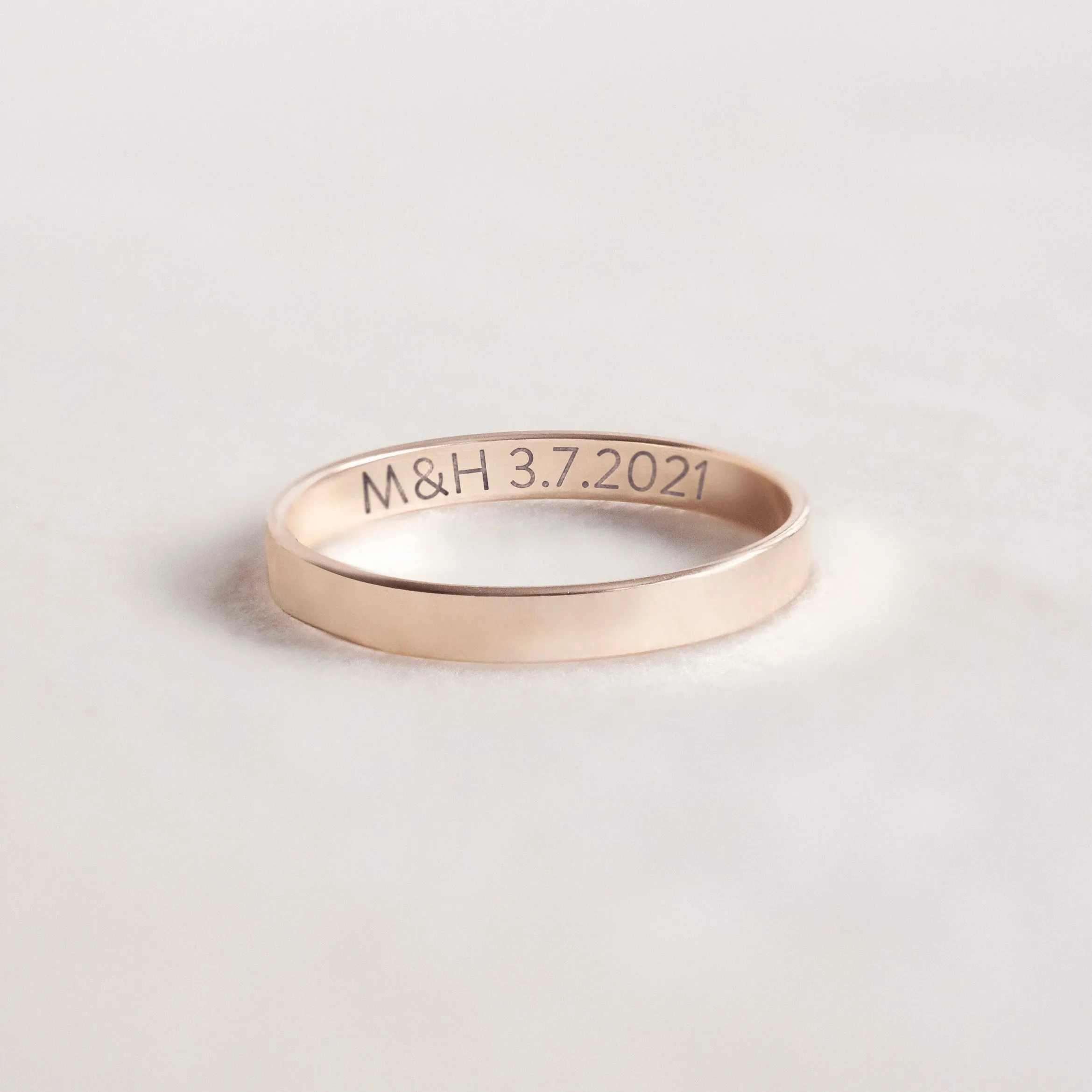 Bold Wedding Band