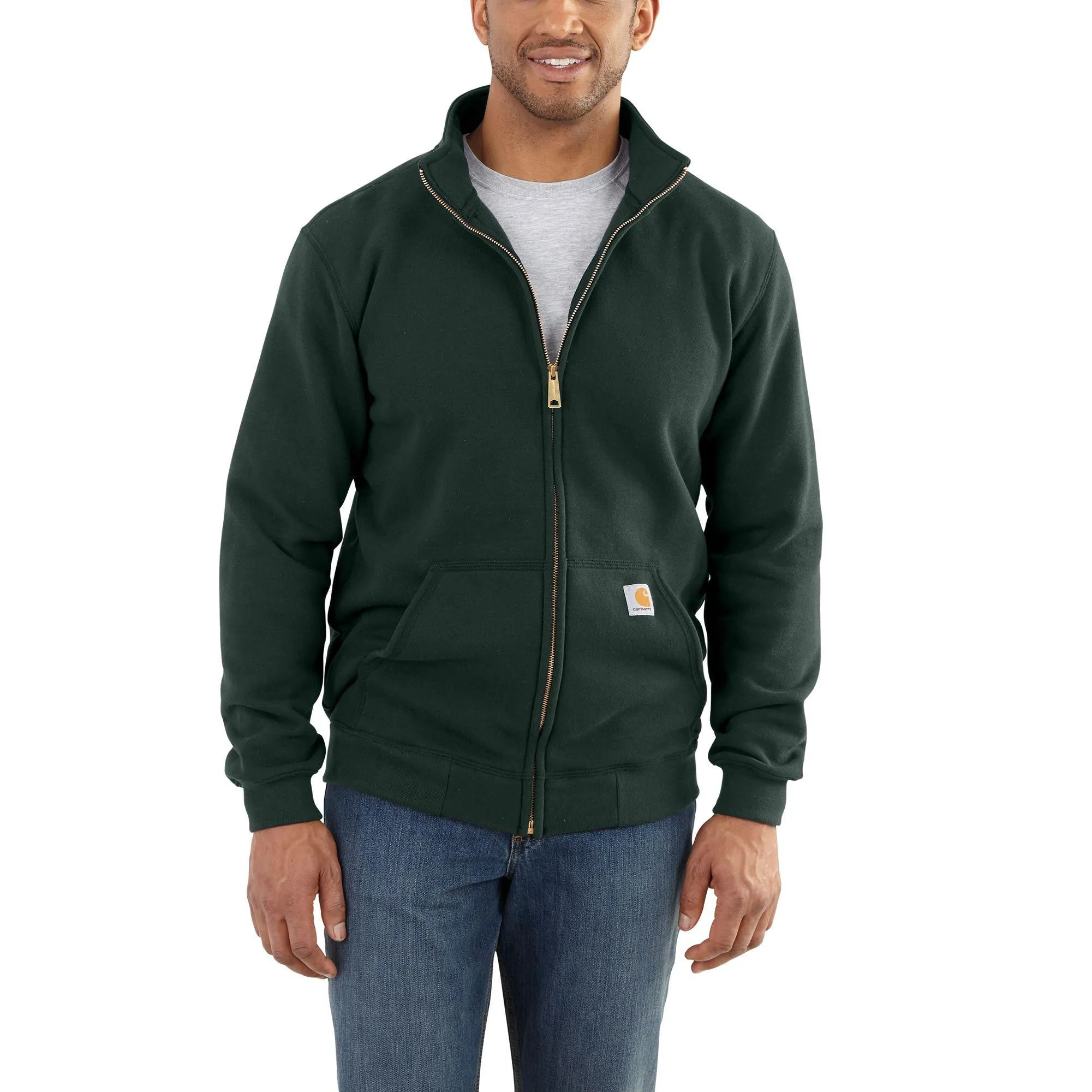 Carhartt Haughton MW Mock Neck Zip Sweatshirt