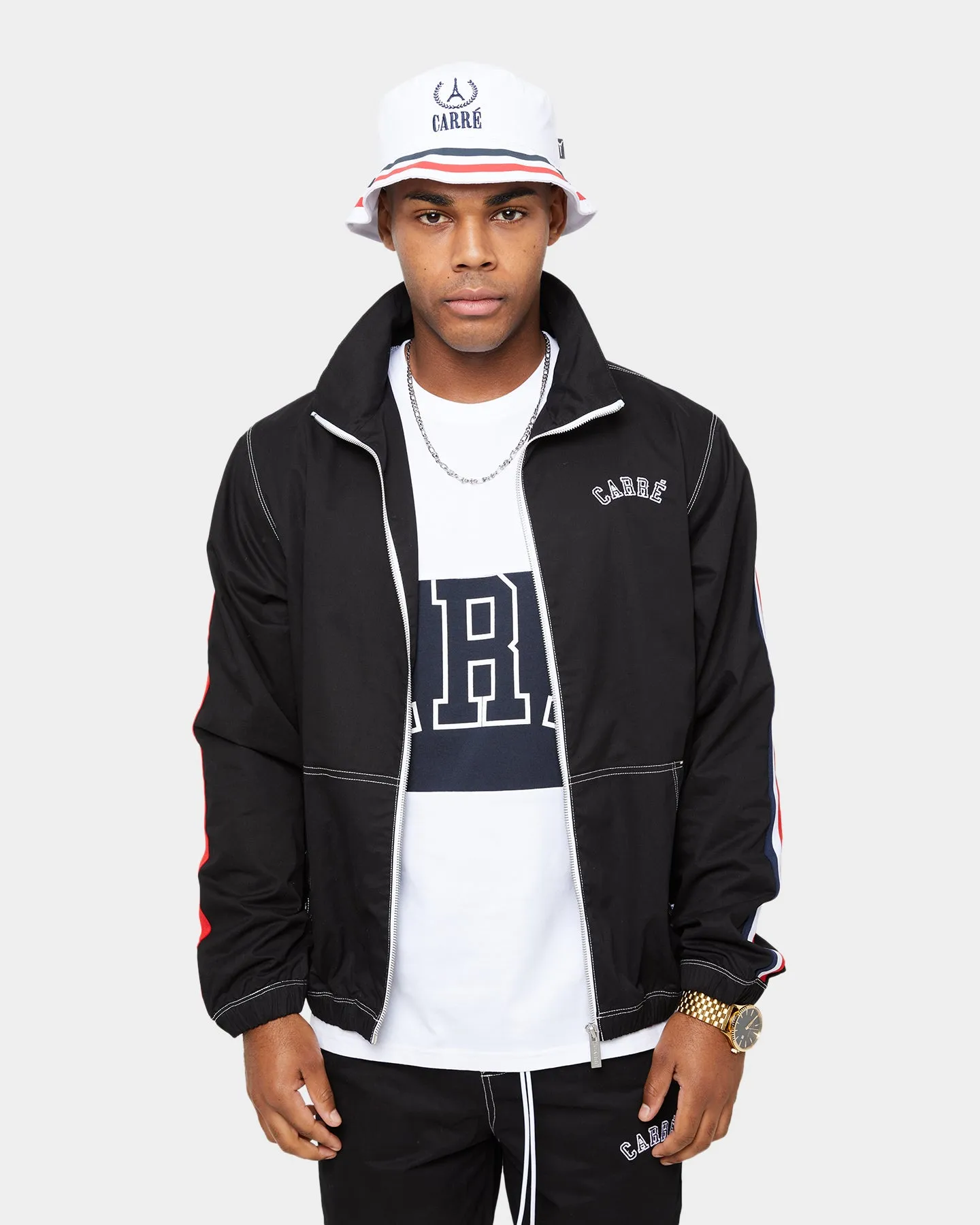 Carre Jog Track Jacket Black