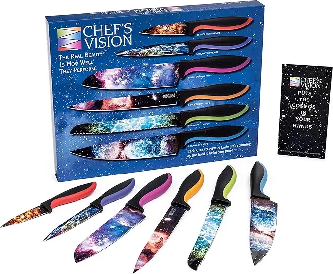 CHEF'S VISION Cosmos Kitchen Knife Set