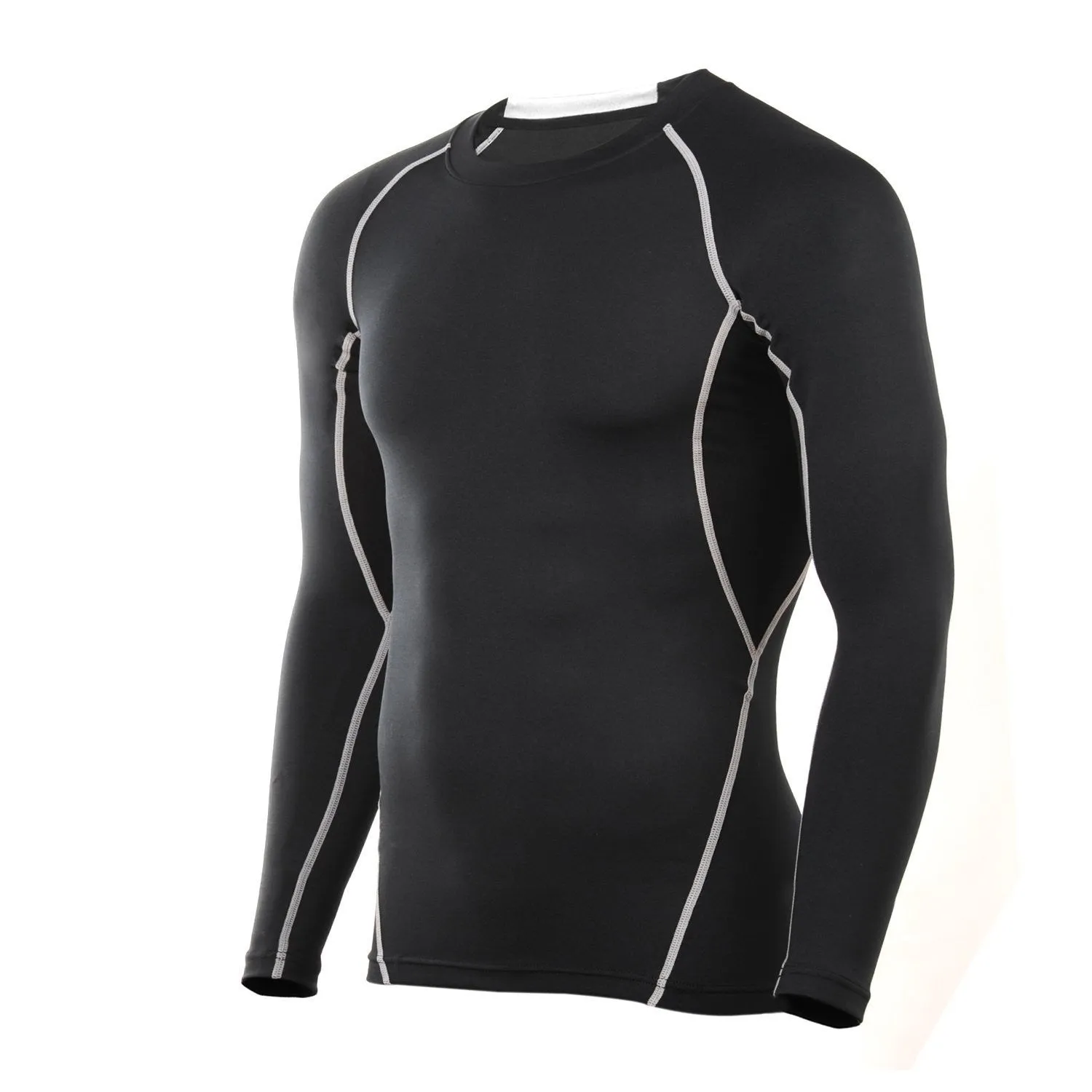 Compression Tight Shirt Base Layer Breathable Sleeves