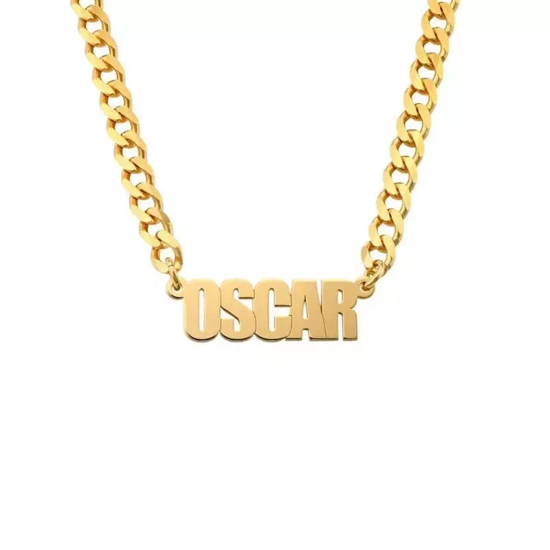 Custom Bold Name Necklace