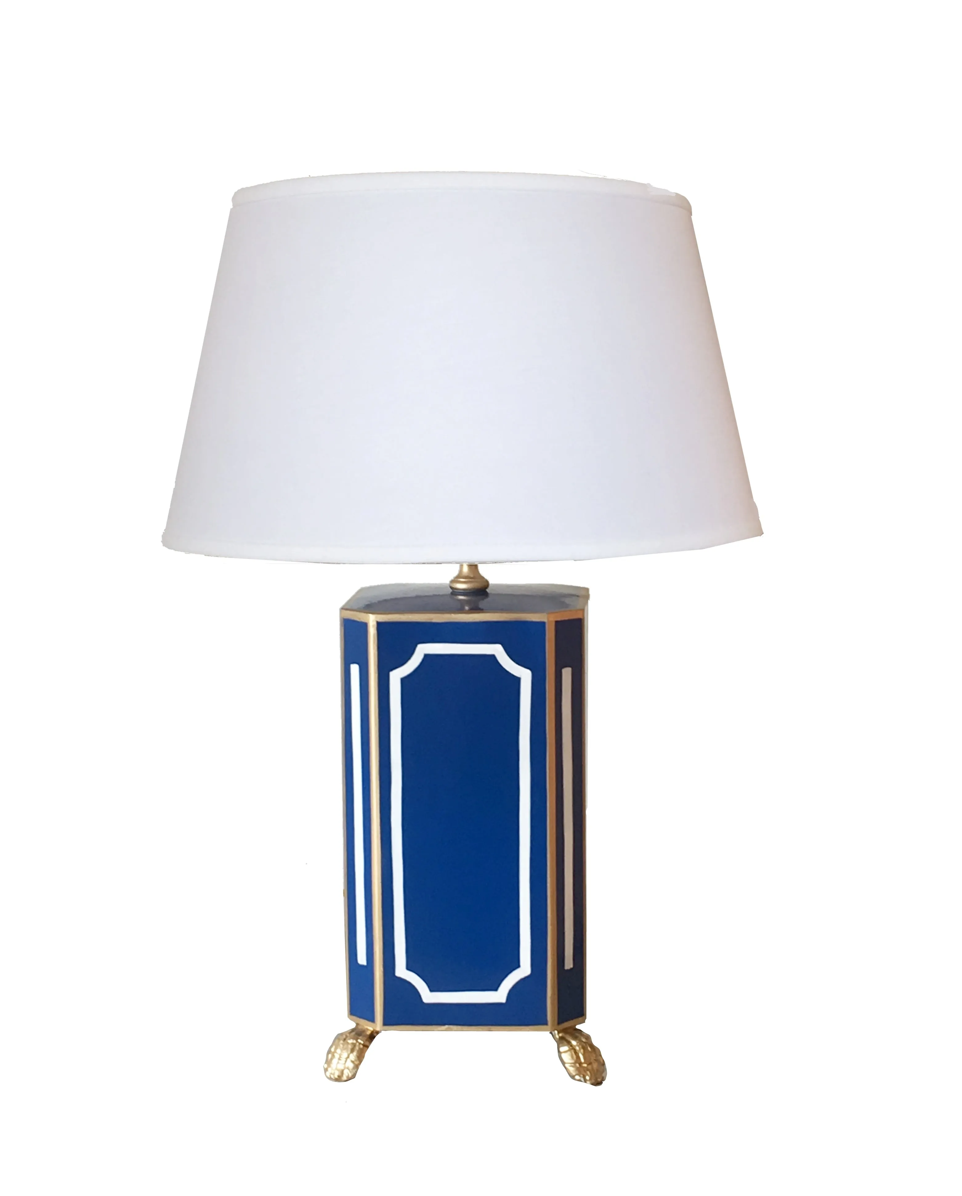 Devon Lamp in Navy