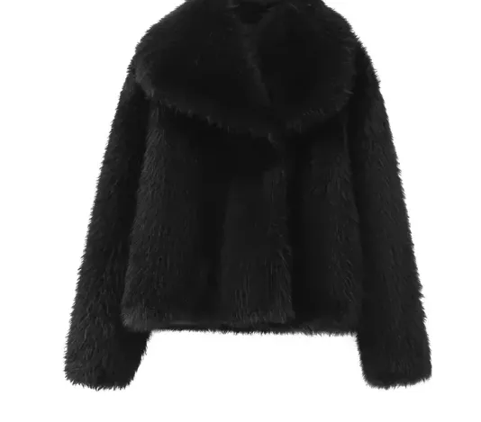 Elle - Faux fur coat