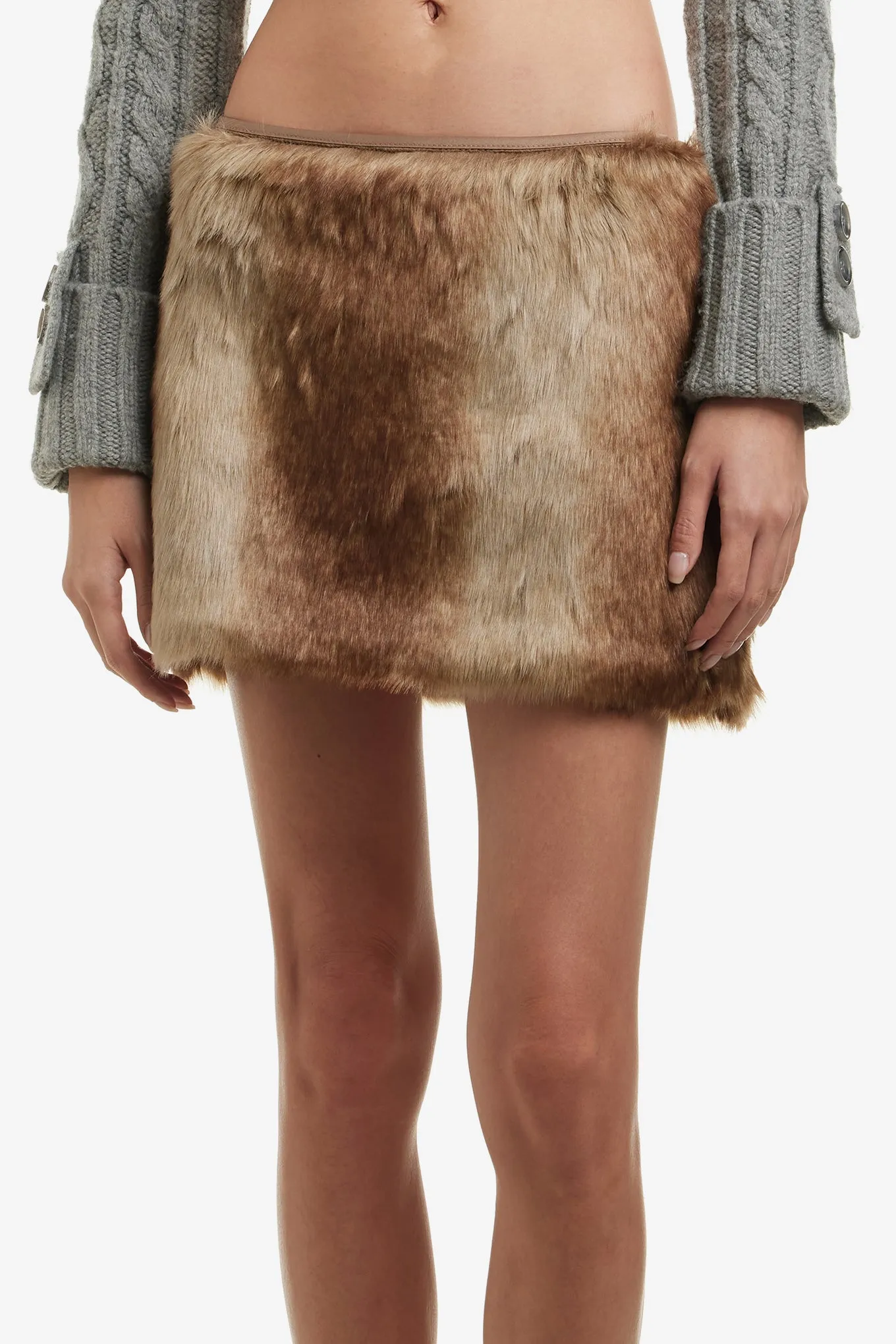 FUR SKIRT