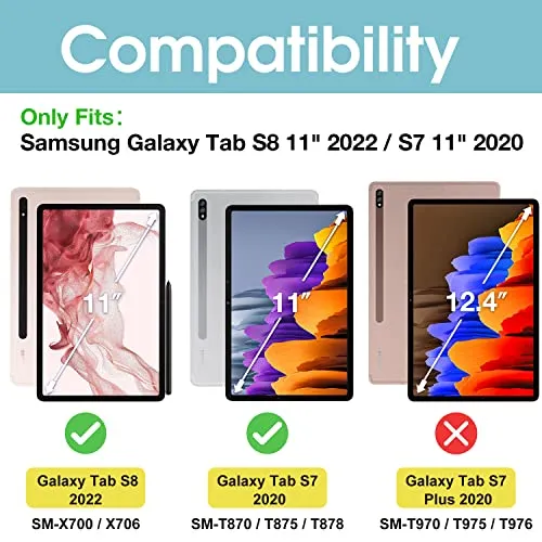 Galaxy Tab S7/ S8 11" Privacy Tempered Glass Screen Protector | ProCase