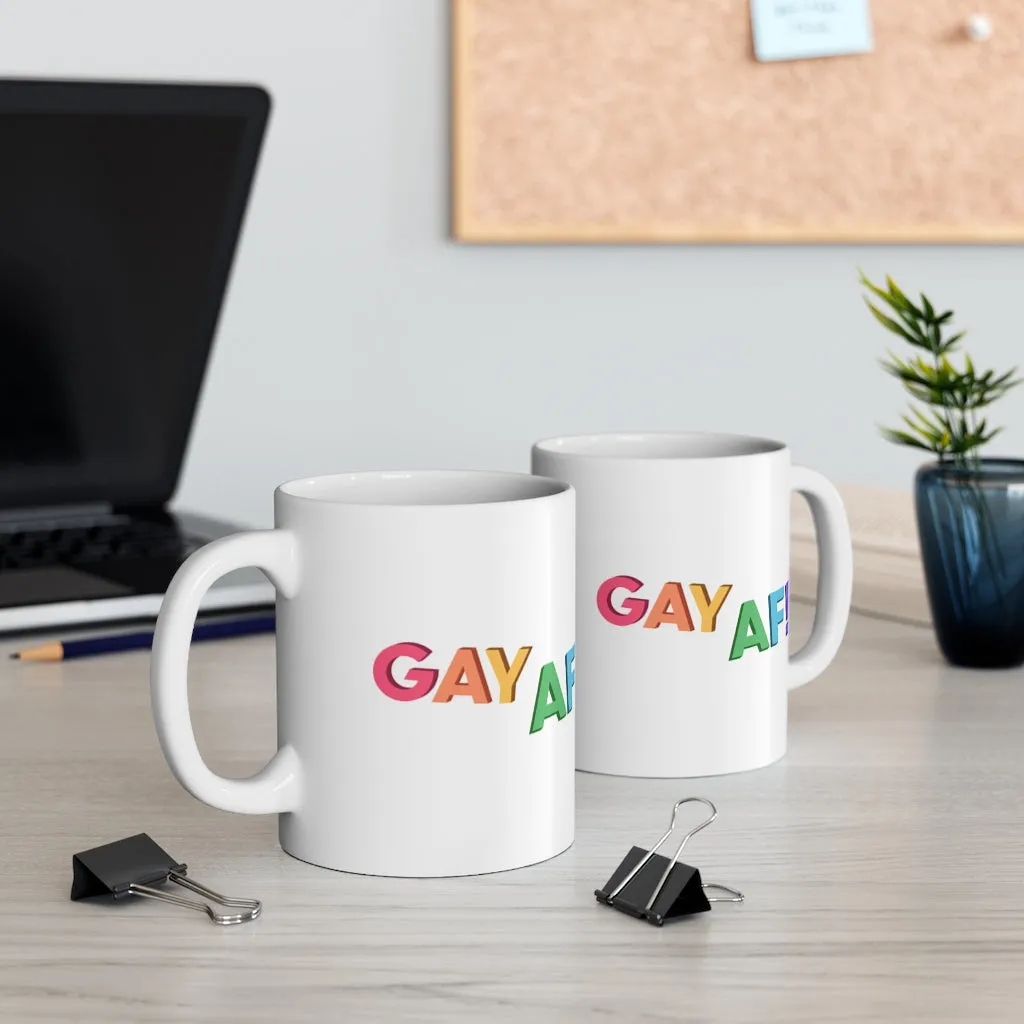 Gay AF! Mug