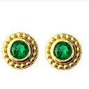 Gold Sister Anita Studs