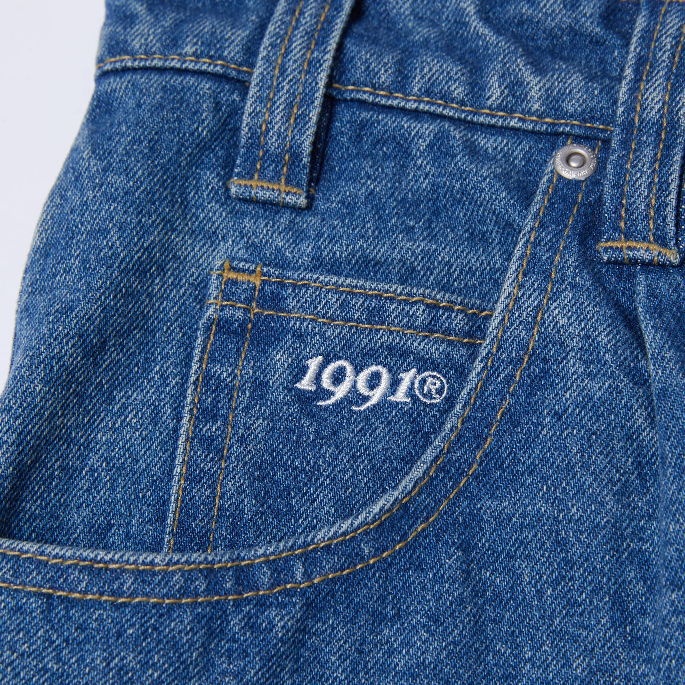 HUF x Midnight Organic Pomona Denim Short