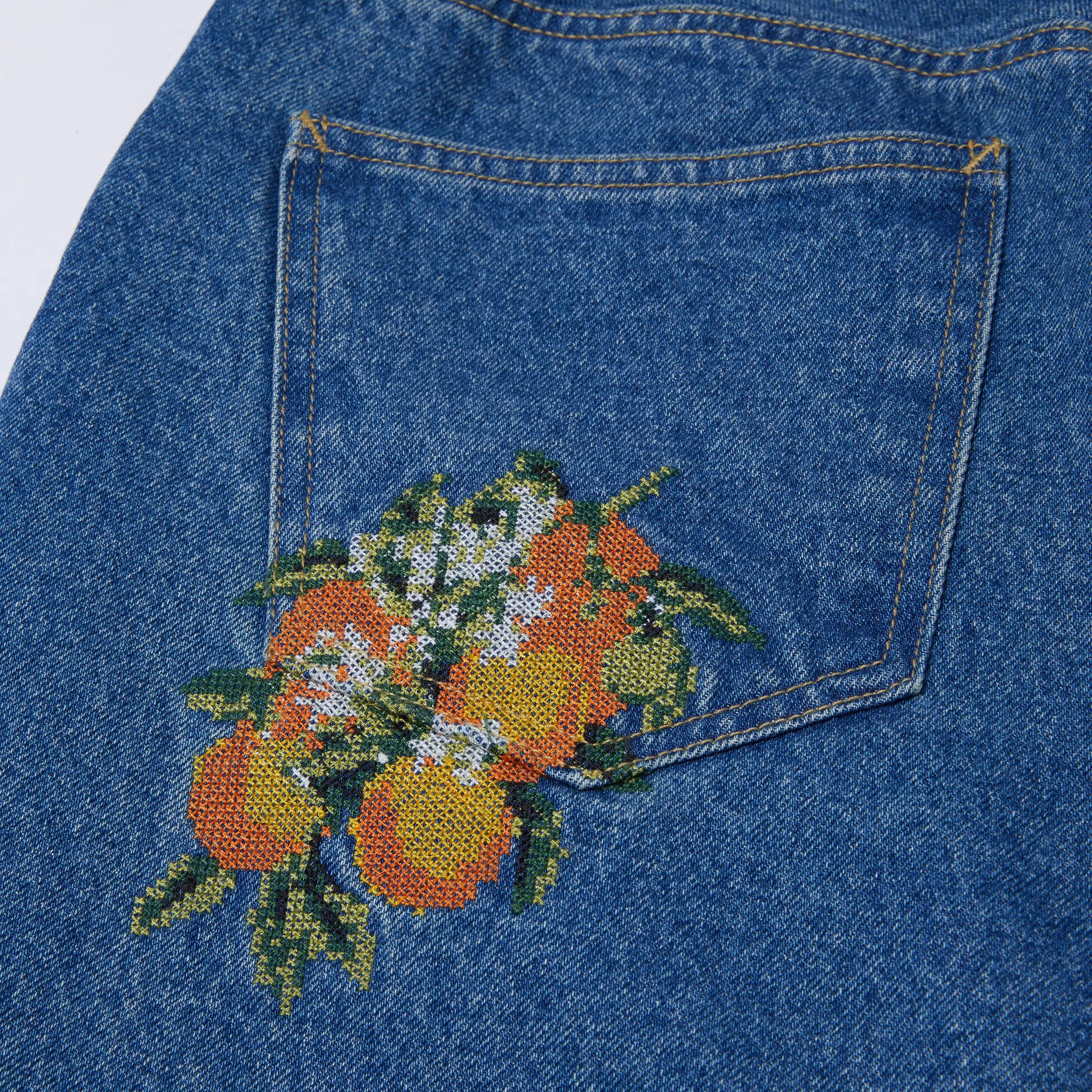 HUF x Midnight Organic Pomona Denim Short