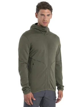 Icebreaker 560 RealFleece Elemental II LS Zip Hood Loden