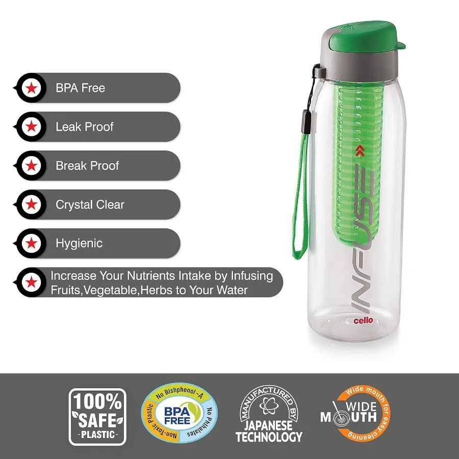 Infuse Water Bottle 800 ml