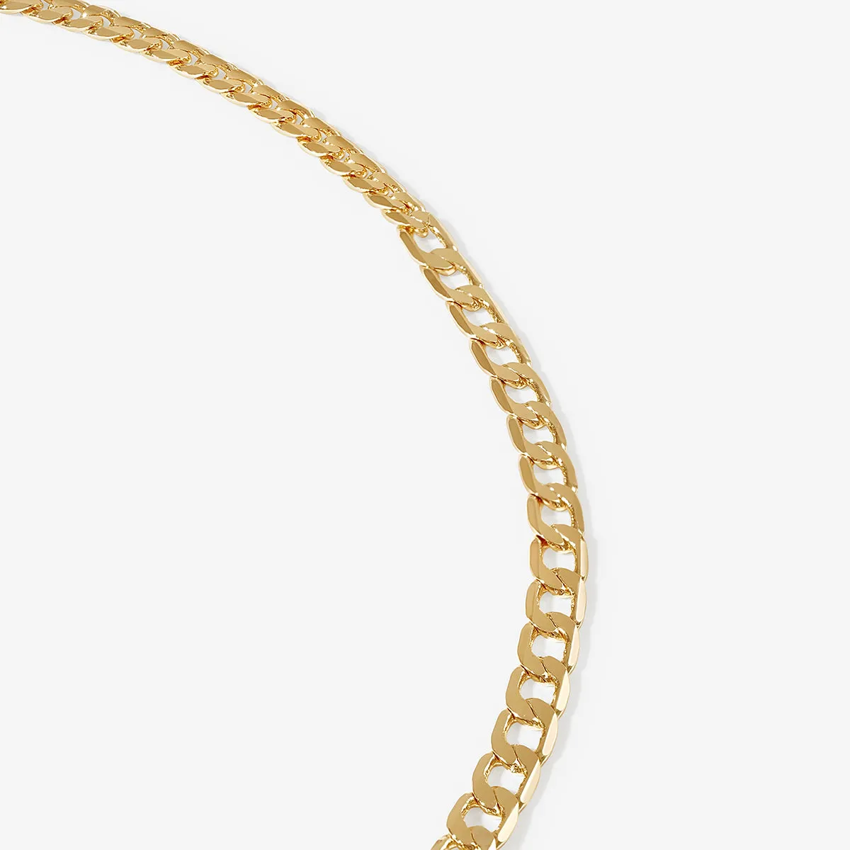 Jacque curb chain necklace