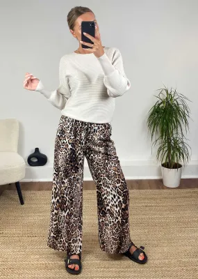 Jojo Leopard Trousers