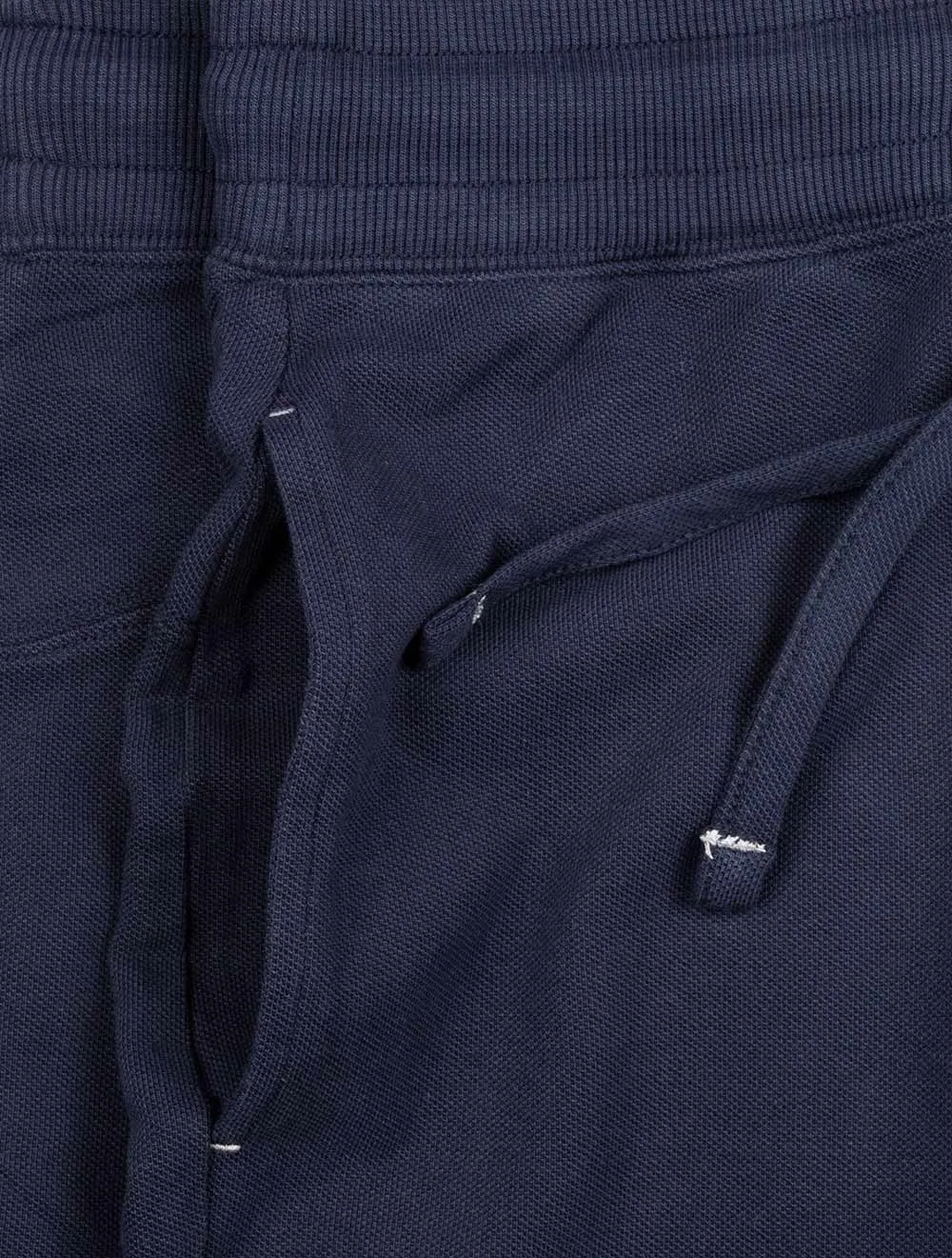 Key Piqu�� Shorts Navy Blue