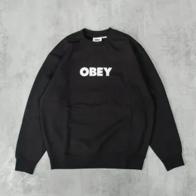 Obey Bold Crew - Black