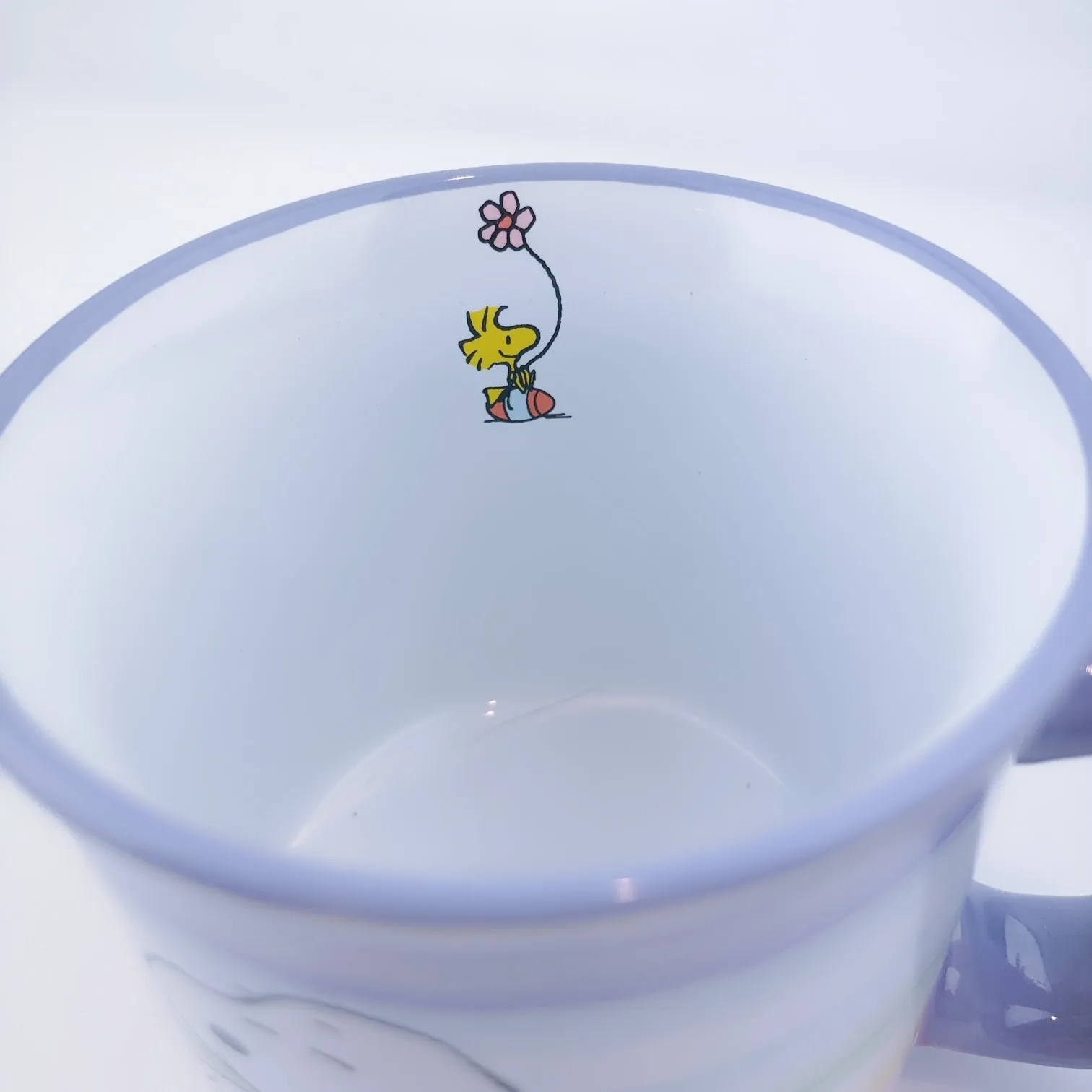 Peanuts Snoopy & Woodstock & Bunny With Easter Basket Big Coffee Mug Cup 21 oz