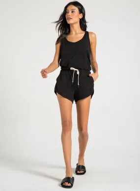 Philanthropy - Powder Romper Black Cat