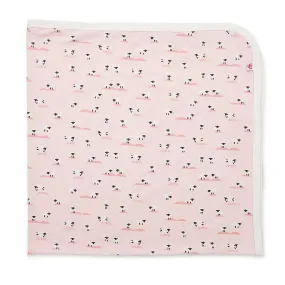 pink baa baa baby modal soothing swaddle blanket