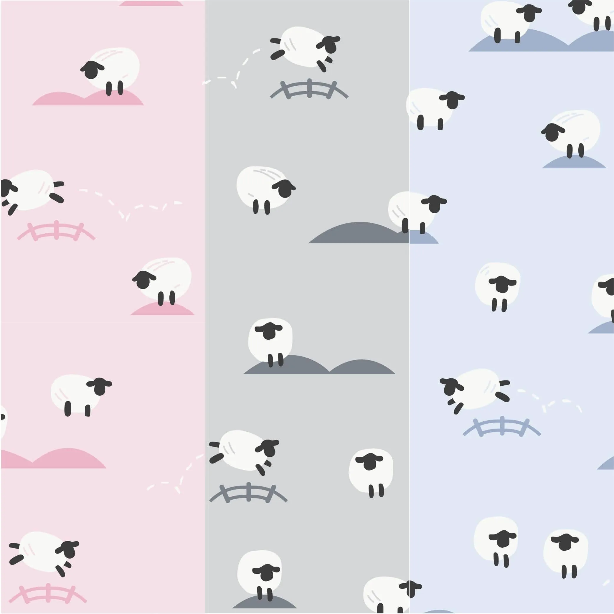 pink baa baa baby modal soothing swaddle blanket