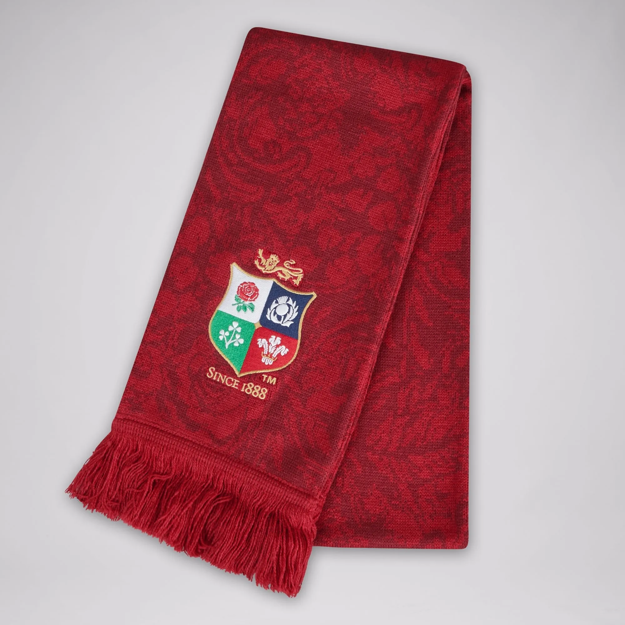 Rugby - BRITISH & IRISH LIONS SUPPORTERS SCARF RED