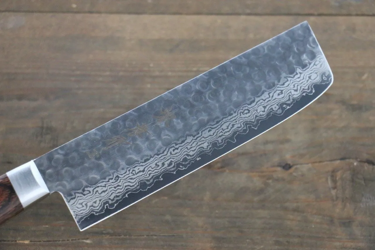 Sakai Takayuki VG10 17 Layer Damascus Nakiri 160mm (Super Deal)