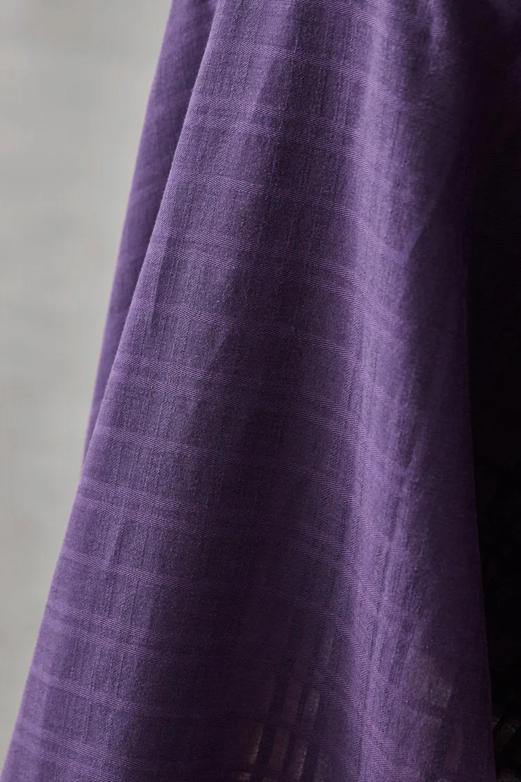 Sina Sheer Organic Cotton with TENCEL™ fibres - Purple Night - Meet Milk