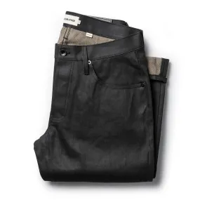 The Democratic Jean in Black Over-dye Selvage