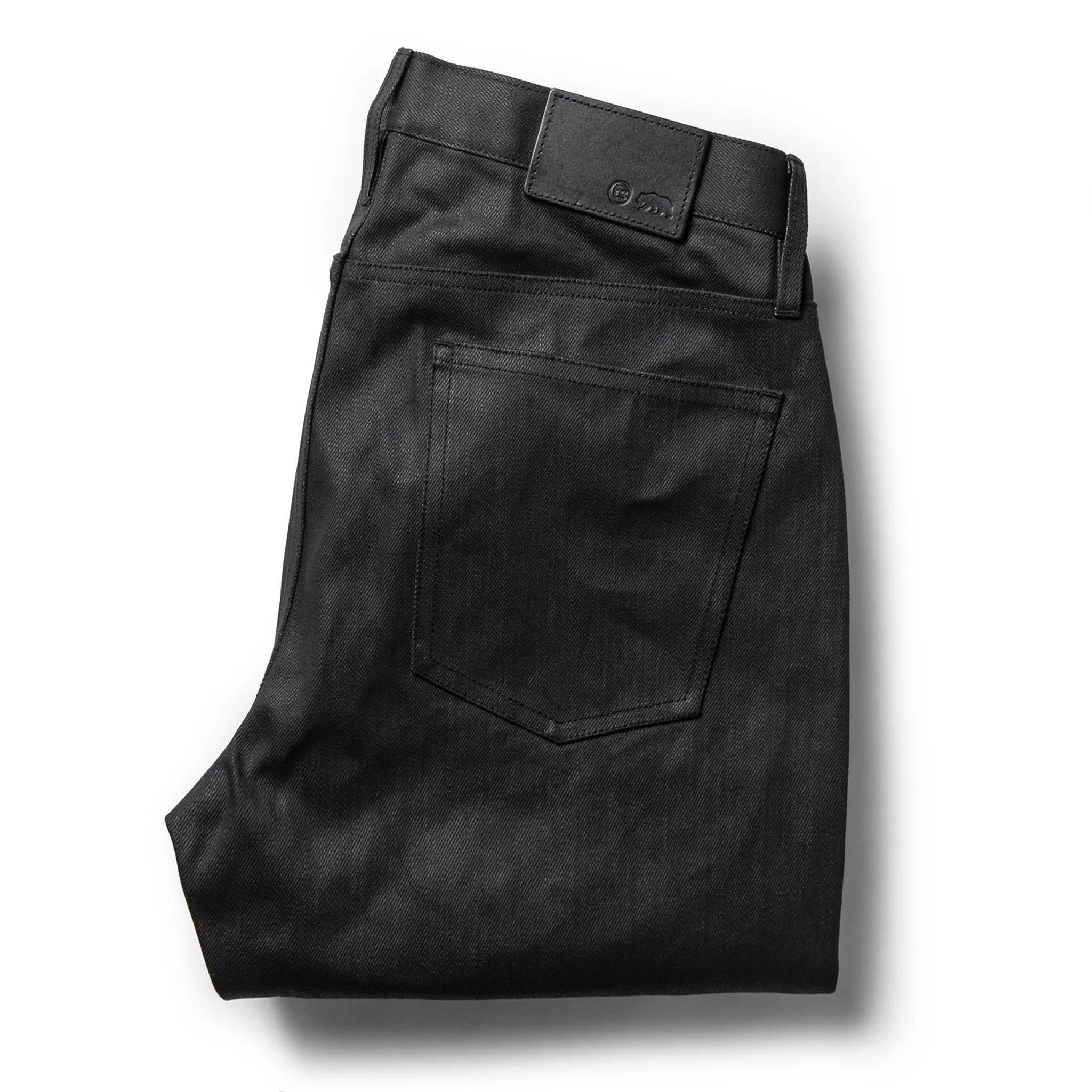 The Democratic Jean in Black Over-dye Selvage