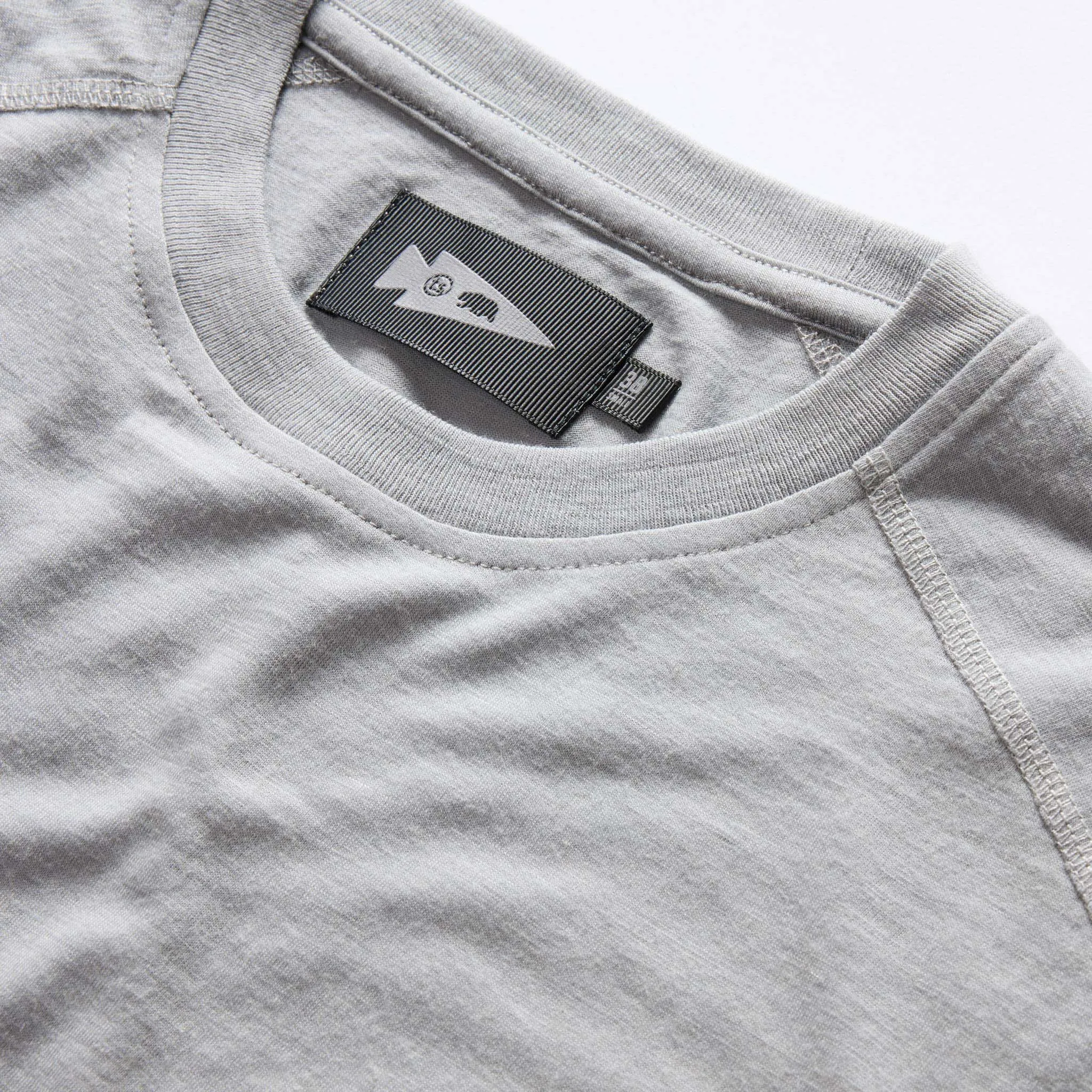 The Merino Base Layer Tee in Sharkskin