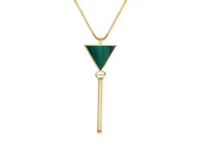 Triangolo Pendant Gold