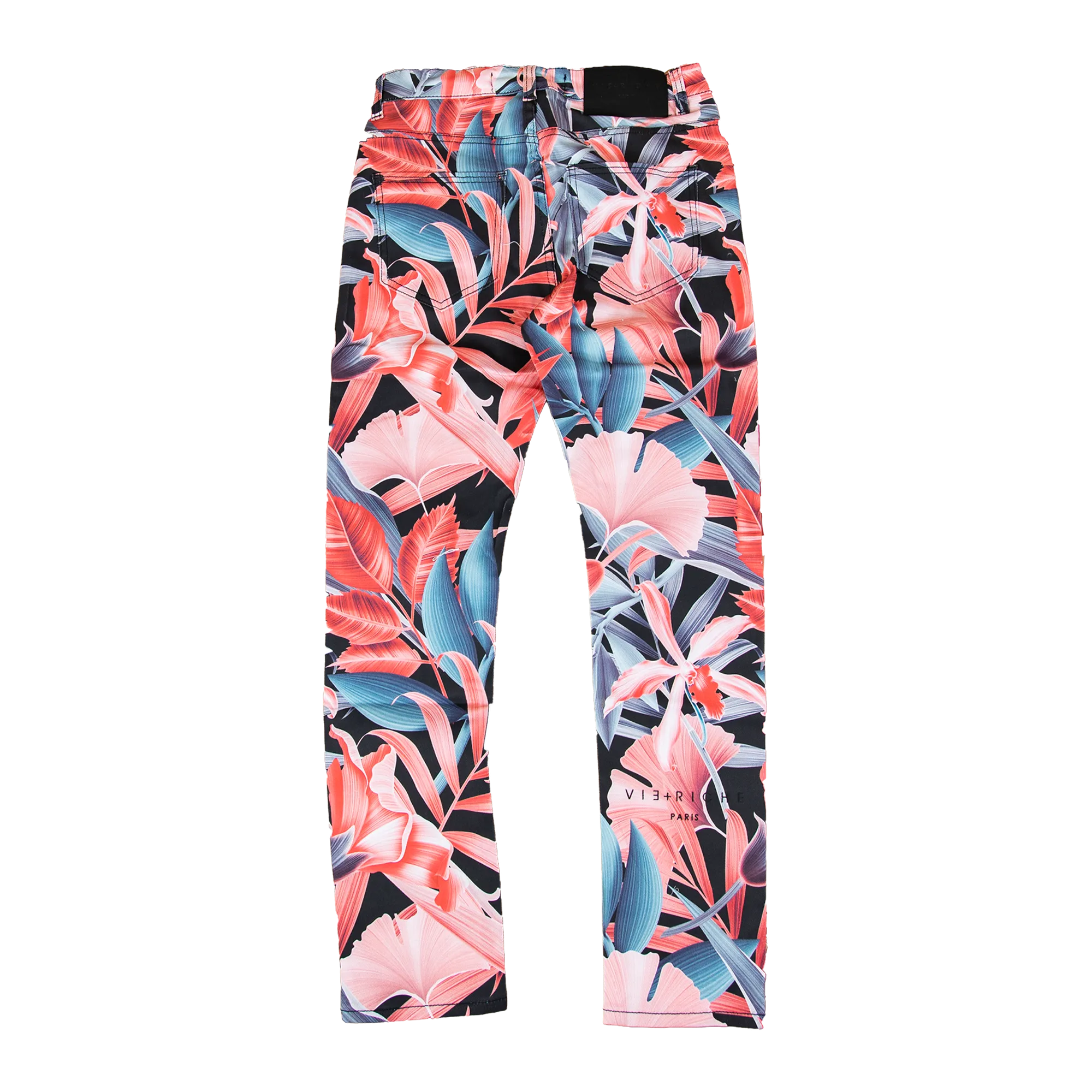 Vie Riche Amazon Floral Denim Pants