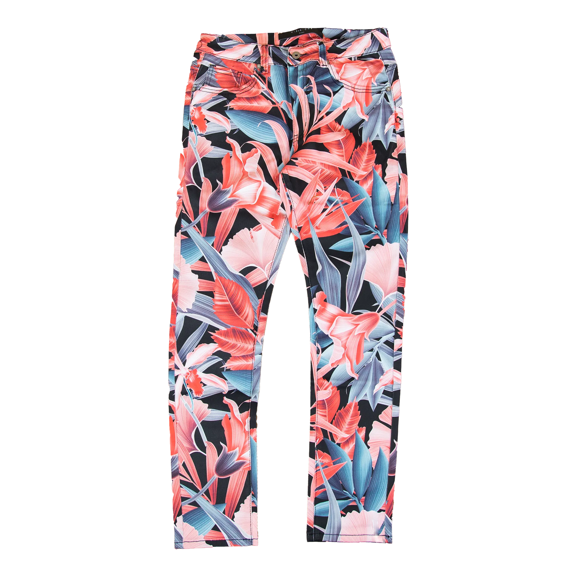 Vie Riche Amazon Floral Denim Pants