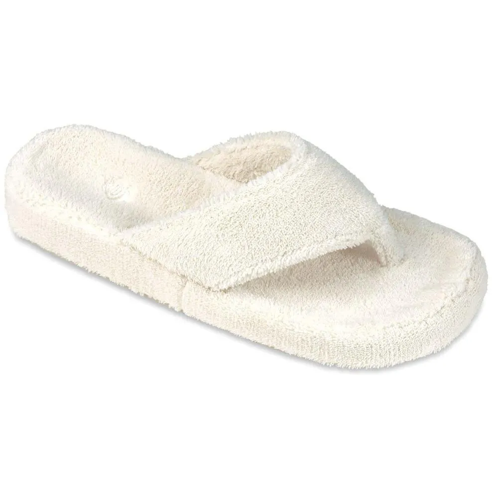 Women's Acorn | Spa Thong Slippers | Natural